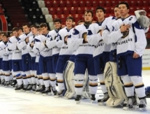 Фоторепортаж с матча чемпионата Мира в первом дивизионе Великобритания — Казахстан 1:4
