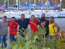 Сборная Казахстана на международной парусной регате Ocean Medi Cup