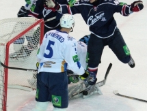 Фоторепортаж с матча КХЛ «Сибирь» — «Барыс» 3:1