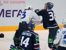 Фоторепортаж с матча КХЛ «Сибирь» — «Барыс» 3:1