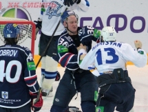 Фоторепортаж с матча КХЛ «Сибирь» — «Барыс» 3:1