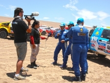 Грузовик «Астаны» поднялся на три позиции на «Дакаре»