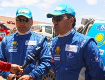 Грузовик «Астаны» поднялся на три позиции на «Дакаре»