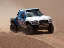 Грузовик «Астаны» поднялся на три позиции на «Дакаре»