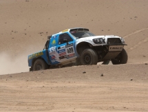 Грузовик «Астаны» поднялся на три позиции на «Дакаре»