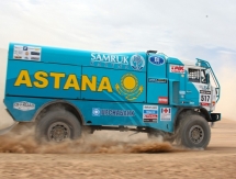 Грузовик «Астаны» поднялся на три позиции на «Дакаре»