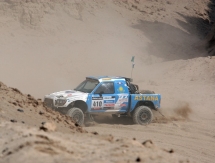 Грузовик «Астаны» сошел с «Дакара»