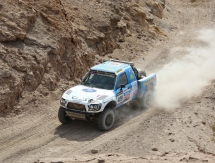 Грузовик «Астаны» сошел с «Дакара»