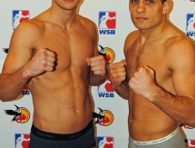 Фоторепортаж с церемонии взвешивания матчевой встречи WSB «German Eagles» — «Astana Arlans»