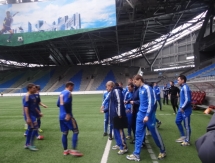 Фоторепортаж с товарищеского матча Казахстан U-21 — «Булат» 1:0