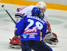 Фоторепортаж с матча МХЛ «Снежные Барсы» — «Октан» 2:1