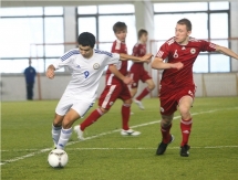 Фоторепортаж с матча Мемориала Гранаткина Латвия U-19 — Казахстан U-19 2:1 