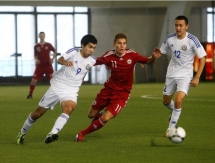 Фоторепортаж с матча Мемориала Гранаткина Латвия U-19 — Казахстан U-19 2:1 
