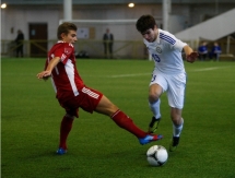 Фоторепортаж с матча Мемориала Гранаткина Латвия U-19 — Казахстан U-19 2:1 