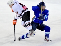 Фоторепортаж с матча МХЛ «Снежные Барсы» — «Октан» 3:1