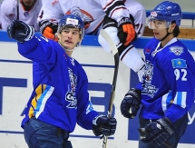 Фоторепортаж с матча МХЛ «Снежные Барсы» — «Октан» 3:1