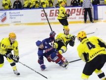 Фоторепортаж с матча ВХЛ «Юность-Минск» — «Сарыарка» 4:6 