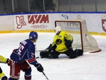 Фоторепортаж с матча ВХЛ «Юность-Минск» — «Сарыарка» 4:6 