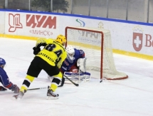 Фоторепортаж с матча ВХЛ «Юность-Минск» — «Сарыарка» 4:6 