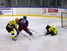 Фоторепортаж с матча ВХЛ «Юность-Минск» — «Сарыарка» 4:6 