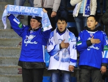 Фоторепортаж с матча КХЛ «Барыс» — «Слован» 2:4