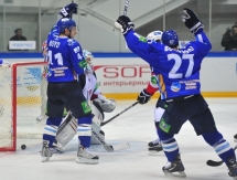 Фоторепортаж с матча КХЛ «Барыс» — «Слован» 2:4