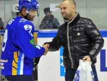 Фоторепортаж с матча КХЛ «Барыс» — «Слован» 2:4