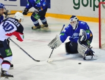 Фоторепортаж с матча КХЛ «Барыс» — «Слован» 2:4