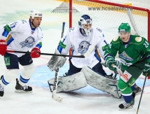 Фоторепортаж с матча КХЛ «Салават Юлаев» — «Барыс» 4:6