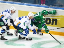 Фоторепортаж с матча КХЛ «Салават Юлаев» — «Барыс» 4:6