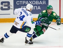 Фоторепортаж с матча КХЛ «Салават Юлаев» — «Барыс» 4:6