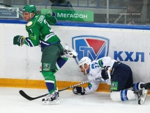 Фоторепортаж с матча КХЛ «Салават Юлаев» — «Барыс» 4:6