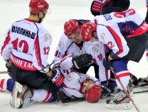 Фоторепортаж с матча чемпионата РК «Барыс-2» — «Арлан» 3:4