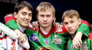 Фоторепортаж с матча КХЛ «Ак Барс» — «Барыс» 2:4