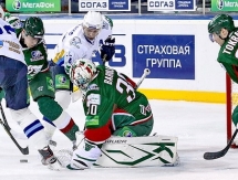 Фоторепортаж с матча КХЛ «Ак Барс» — «Барыс» 2:4