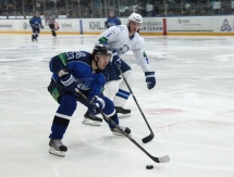 Фоторепортаж с матча КХЛ «Нефтехимик» — «Барыс» 2:1