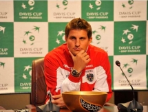 Фоторепортаж с жеребьевки матча Кубка Дэвиса Казахстан — Австрия