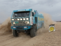Грузовик «Астаны» поднялся на три позиции на «Дакаре»
