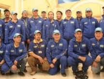 Ралли-команда «Астана» прибыла в аэропорт Алматы с трофеем «Africa Eco Race 2013»