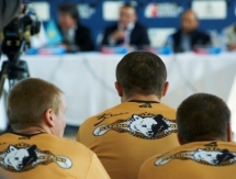 Фоторепортаж с пресс-конференции матчевой встречи WSV «Astana Arlans» — «Ukraine Otamans»