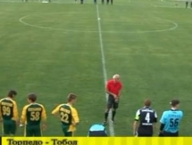 Видеообзор товарищеского матча «Торпедо» (Россия) — «Тобол» 0:0