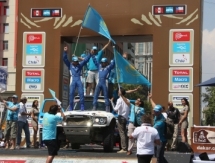 Внедорожник «Астаны» достойно завершил «Дакар»