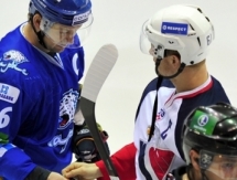 Фоторепортаж с матча КХЛ «Барыс» — «Слован» 2:4