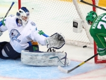 Фоторепортаж с матча КХЛ «Салават Юлаев» — «Барыс» 4:6