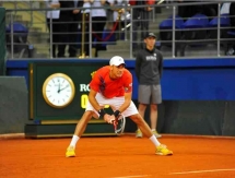 Фоторепортаж с матча Кубка Дэвиса Андрей Голубев — Андреас Хайдер-Маурер