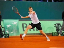 Фоторепортаж с матча Кубка Дэвиса Андрей Голубев — Андреас Хайдер-Маурер