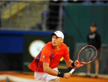 Фоторепортаж с матча Кубка Дэвиса Андрей Голубев — Андреас Хайдер-Маурер