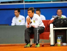 Фоторепортаж с матча Кубка Дэвиса Андрей Голубев — Андреас Хайдер-Маурер