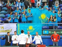 Фоторепортаж с матча Кубка Дэвиса Андрей Голубев — Андреас Хайдер-Маурер