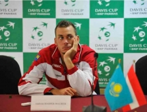 Фоторепортаж с матча Кубка Дэвиса Андрей Голубев — Андреас Хайдер-Маурер